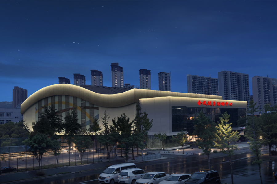 彬州市奥体中心体育场亮化工程